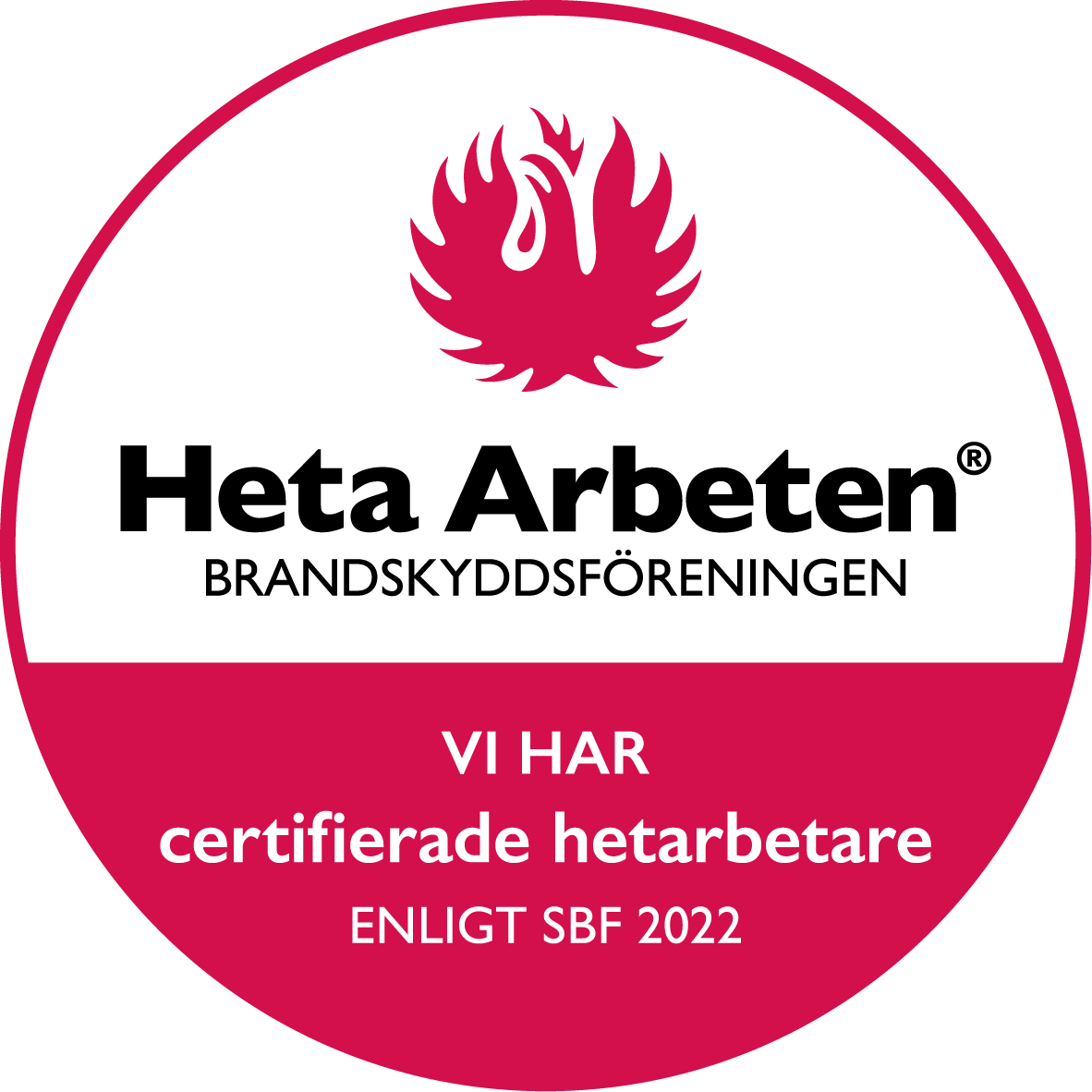 Heta Arbeten — vi har certifierade hetarbetare enligt SBF 2022